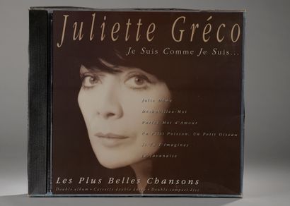 null POSTER to announce Juliette Gréco's recitals at the Espace Cardin (80 x 120...