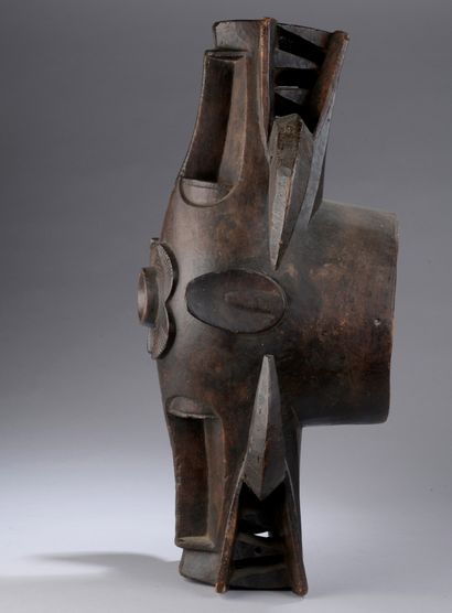 null CIMIER de type janus Senoufo, Côte d’Ivoire

Travail tardif

H. 66 cm