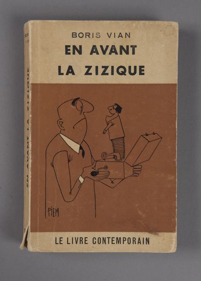 null Boris VIAN. En avant la zizique, édition originale avec envoi à Juliette Gréco...