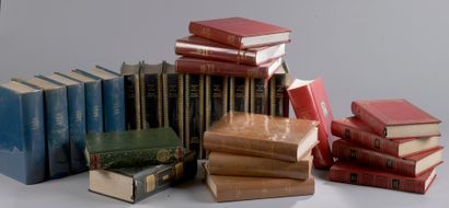 null LOT OF BOOKS INCLUDING:

- Alexandre Dumas, Œuvres complètes, thirty-four volumes,...
