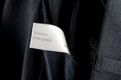 null SAINT-LAURENT Paris

Black crepe trousers. Label marked Madame Juliette Gré...