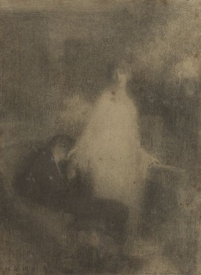 null École du XIXe siècle, entourage de Charles LÉANDRE (1862-1934)

Le couple amoureux

Crayon...