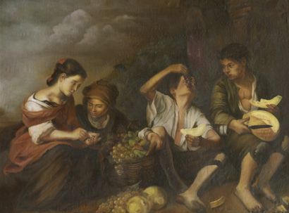 null After MURILLO, RUSSIAN school of the XXth century

The eaters of melons and...
