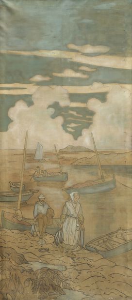 null 20th century BRITISH school

The return from fishing

Oil on canvas.

189 x...