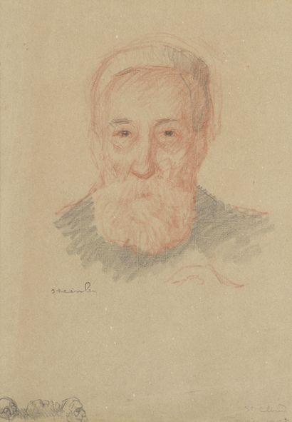 null Théophile Alexandre STEINLEN (1859-1923)

Portrait of Anatole France and three...