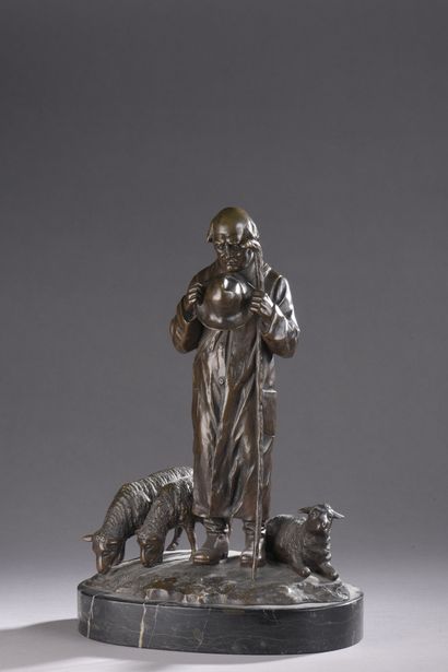 null Julius Paul SCHMIDT-FELLING (1835-1920)

Shepherd and Sheep

Proof in bronze...