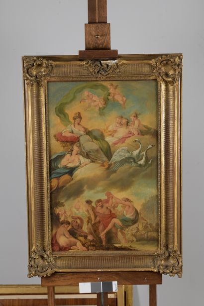 null 18th century ITALIAN school

The Triumph of Juno

Paper marouflé on canvas.

65,5...