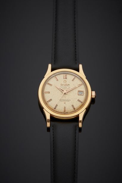 null OMEGA Constellation - Men's 18K Yellow Gold 750‰ Wrist Watch, round shape, gilt...