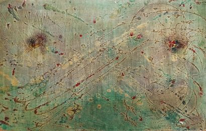  Colette GOETZ (20th century) 
Untitled, around 2001-2005 
Twelve oils on panel,...