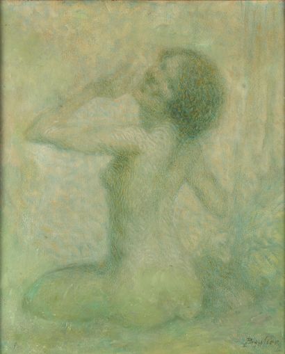 Lucien BOULIER (1882-1963) 
Nude of the back...