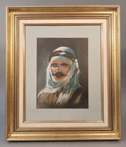 KHALIL (Xxème)

Portrait d'un homme au turban...