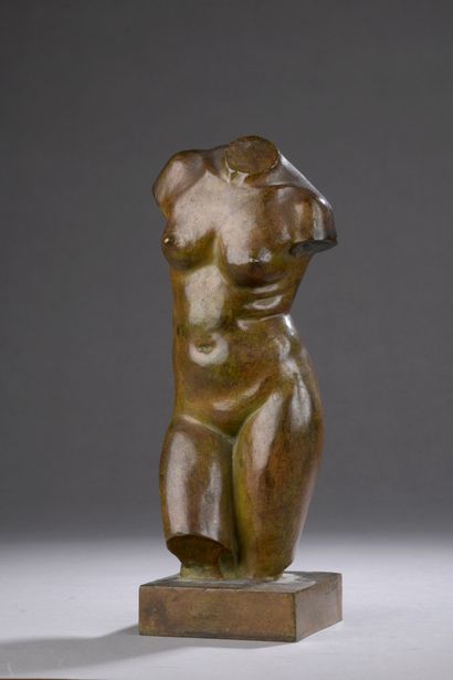 Lucien ALLIOT (1877-1967)

Acephalous nude

Bronze...