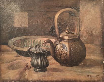 null Jules Edmond MASSON (1871-1932)

Still life with a teapot

Vase of flowers

An...