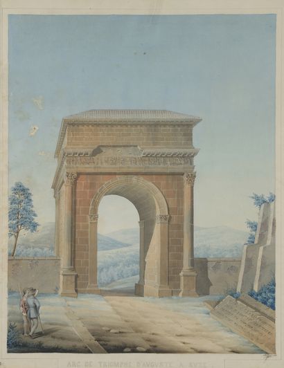 null A. KELLER (XIXe)

L'arc de triomphe d'Auguste à Suze, 1868

L'arc de triomphe...