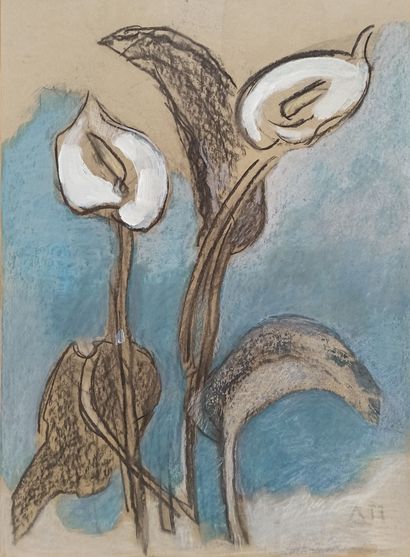 null Denise PALLIET (1921)

Untitled

Charcoal, gouache and pastel on cardboard.

Signed...