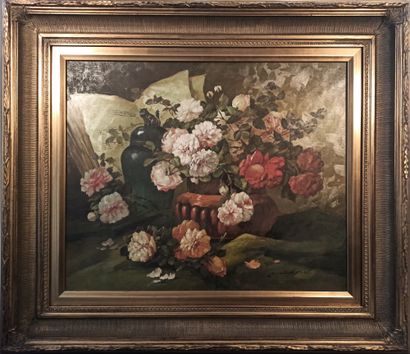 null C. NEKROV (20th century)

Still life with flowers

Oil on canvas. 

Signed lower...