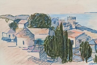 null Denise PALLIET (1921)

Landscapes of Greece and the Mediterranean

Six works...