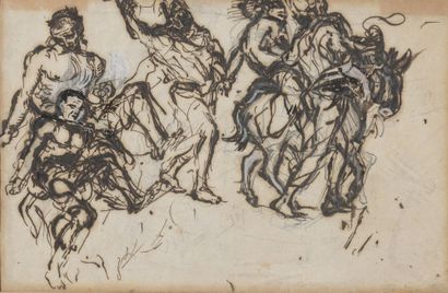null In the style of Alfred DEHODENCQ (1822-1882)

Study for the Justice of the Pasha

Pen,...