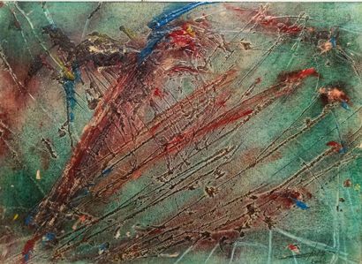  Colette GOETZ (20th century) 
Untitled, around 2001-2002 
12 oils on cardboard....