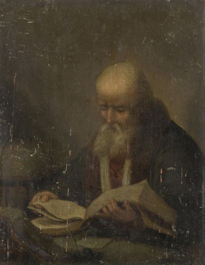 null 18th century HOLLAND school, in the taste of REMBRANDT

Woman reading

Man reading

Pair...