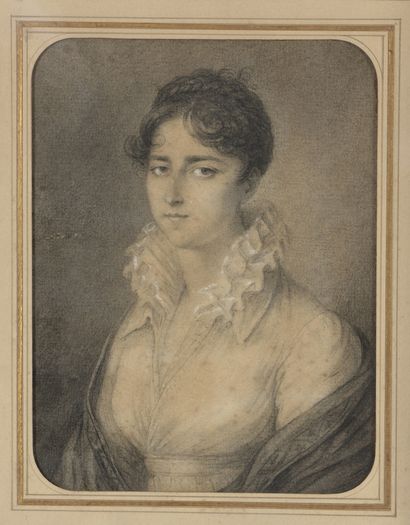 null French school of the early 19th century

Presumed portrait of Princess Obolensky

Pencil...