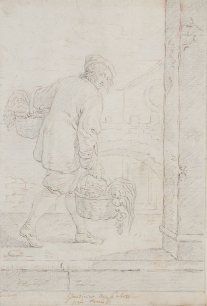 null French school of the XVIIIth century

A gardener from the Venice region carrying...