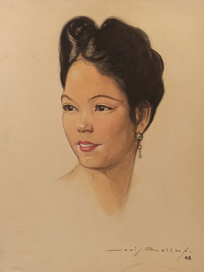 null Louis ROLLET (1895-1988)

Portrait of a young Vietnamese woman

Portrait of...