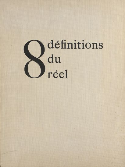 null 8 définitions du réel, 1974

Portfolio comprenant 8 lithographies, sérigraphies...