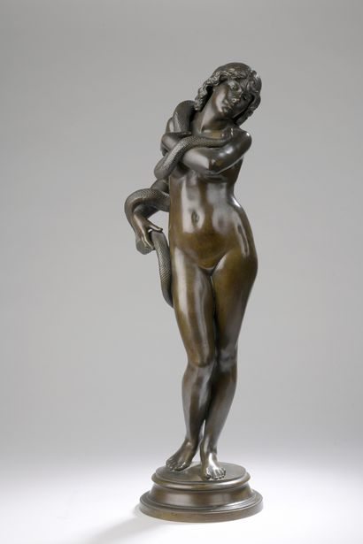 null Jean-Antoine-Marie IDRAC (1849-1884)

Salammbô

Bronze à patine brune. 

Signé...