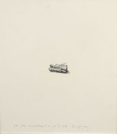 null Wolfgang GAFGEN (né en 1936)

Sans titre, 1979

Dessin au crayon sur papier,...