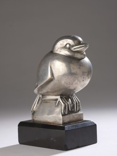 null Jean and Joël MARTEL (1896-1966)

Sparrow 

Silver plated bronze.

Signed J...