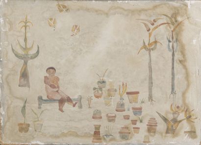 null Adam HENEIN (1929-2020)

Fe Al Mashtal (In the Nursery), Cairo, 1969

Fresco....