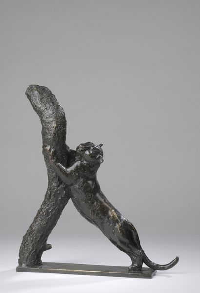 null Georges Lucien GUYOT (1885-1973)

Panthère aiguisant ses griffes

Fonte posthume.

Bronze...