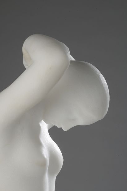 null Louis DEJEAN (1872-1953)

Kneeling bather with her hair done

White marble....