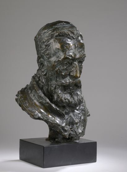 null Jo DAVIDSON (1883-1952)

Anatole France

Bronze with brown patina shaded with...