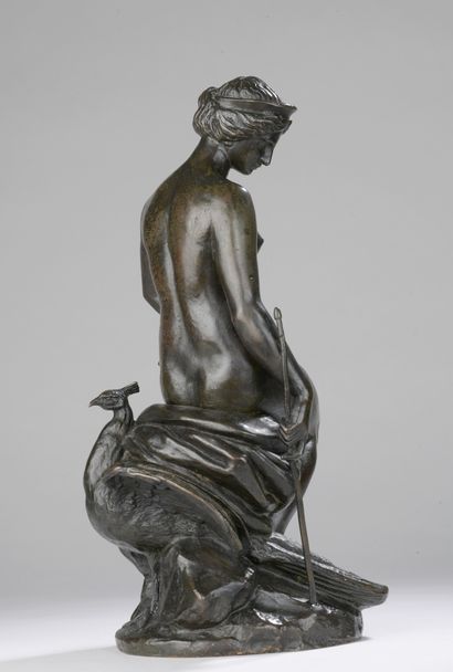 null Antoine Louis BARYE (1796-1875)

Juno

Model created around 1840.

Bronze with...