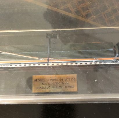 null Model of the TGV


World rail speed record 380 km/h, 26 February 1986


L :...