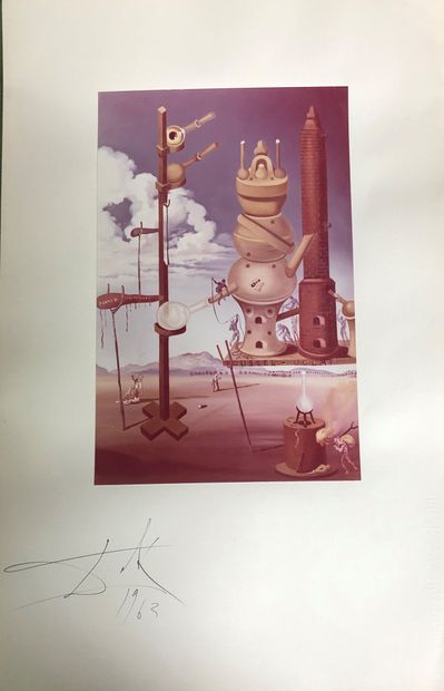 null After Salvador DALI (1904-1989)


Lot of 14 color photographs, pasted on paper,...