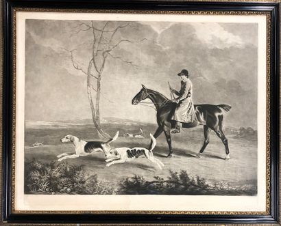 After George Stubbs (1724-1806)


Rider and...