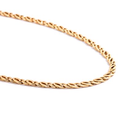 null Collier chaine en or jaune 18K 750/1000ème.

Longueur: 60.00 cm.

Poids brut:...