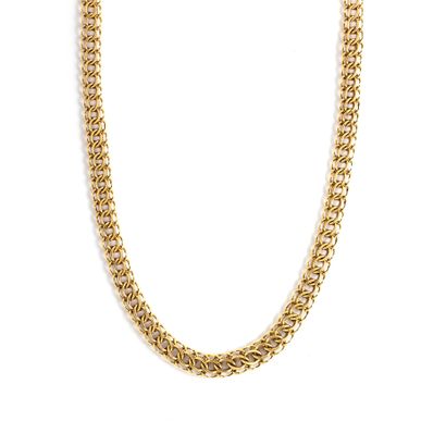 null Necklace chain in yellow gold 18K 750/1000.

Length: 60.00 cm. Width: 1.00 cm.

Gross...