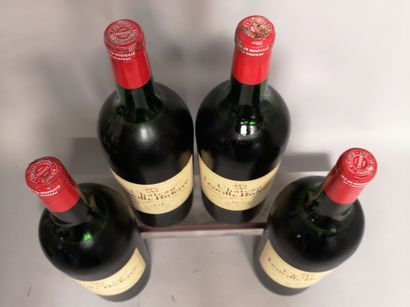 null 4 magnums Château LEOVILLE POYFERRE - 2nd GCC Saint Julien 1976 

Slightly stained...
