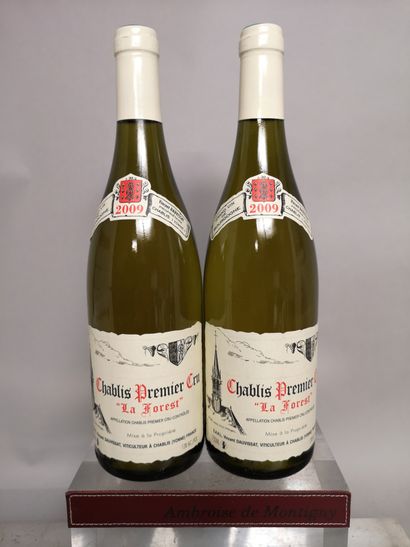 null 2 bouteilles CHABLIS 1er cru "La Forest" - Vincent DAUVISSAT 2009