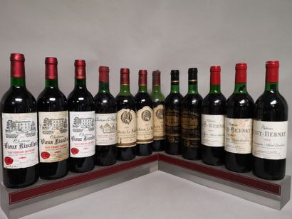 12 bouteilles BORDEAUX AOC SAINT EMILION...