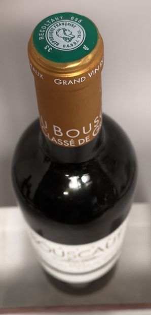 null 1 bouteille Château BOUSCAUT - Gcc Graves 2003