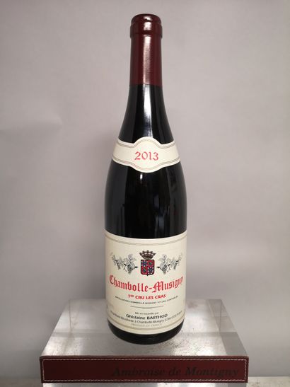null 1 bouteille CHAMBOLLE MUSIGNY 1er cru "Les Cras" - Ghislaine BARTHOD 2013