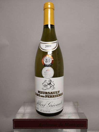 null 1 bouteille MEURSAULT 1er cru "Clos des Perrieres" - A. GRIVAULT 2009