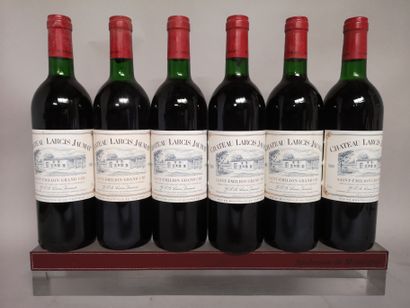 null 6 bottles Château LARCIS JAUMAT - Saint Emilion Grand Cru 1989 Wooden case....