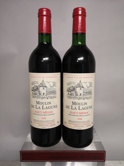2 bottles MOULIN de la LAGUNE - 2nd wine...