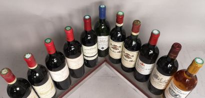 null 11 bottles of BORDEAUX DIVERS MILLESIMES FROM 1986 to 2003 :

2 Château GAUDIN...